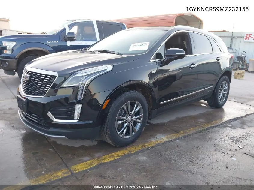 1GYKNCRS9MZ232155 2021 Cadillac Xt5 Fwd Premium Luxury