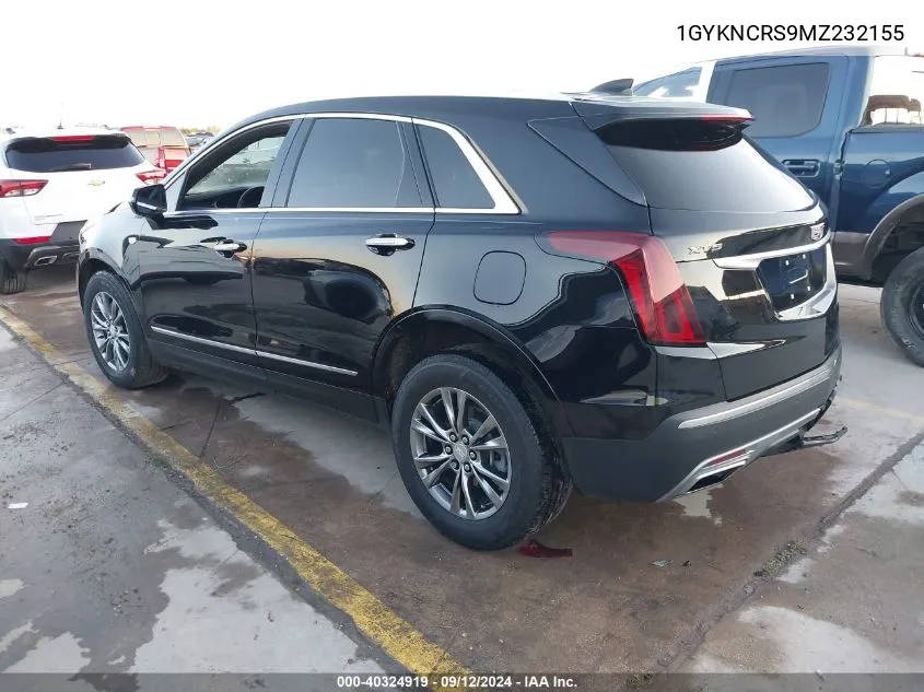 1GYKNCRS9MZ232155 2021 Cadillac Xt5 Fwd Premium Luxury