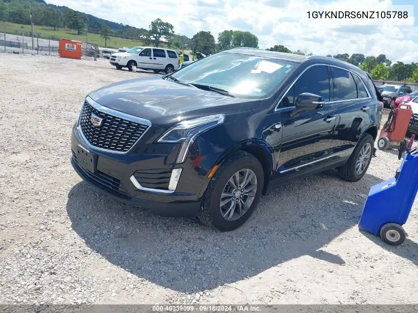 1GYKNDRS6NZ105788 2022 Cadillac Xt5 Awd Premium Luxury