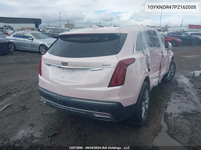 2023 Cadillac Xt5 Awd Premium Luxury VIN: 1GYKNDR47PZ162005 Lot: 12073585