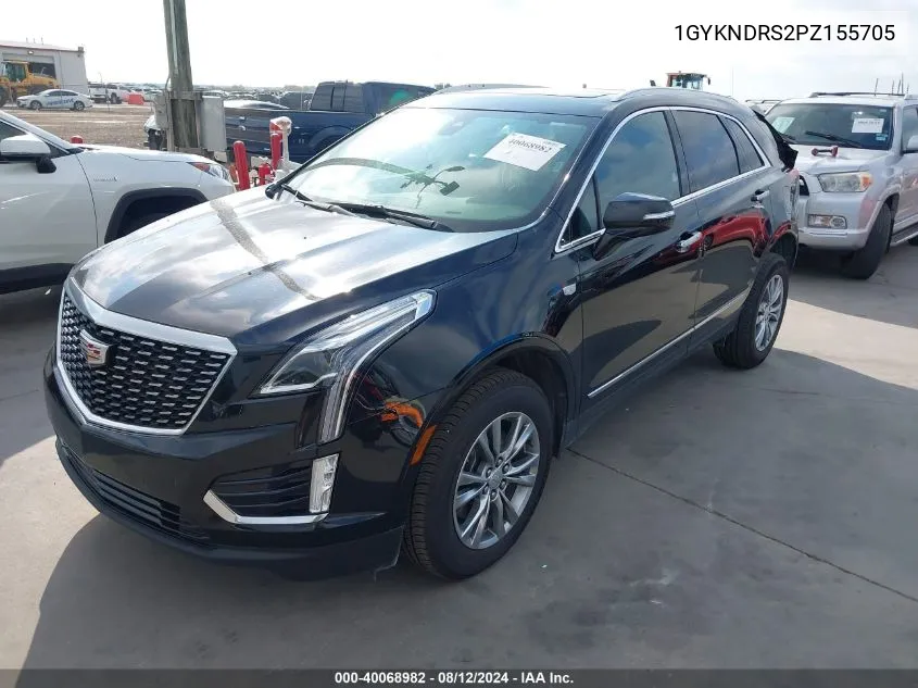 2023 Cadillac Xt5 Awd Premium Luxury VIN: 1GYKNDRS2PZ155705 Lot: 40068982