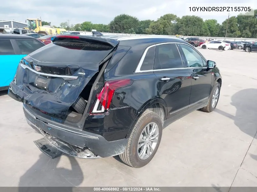 2023 Cadillac Xt5 Awd Premium Luxury VIN: 1GYKNDRS2PZ155705 Lot: 40068982