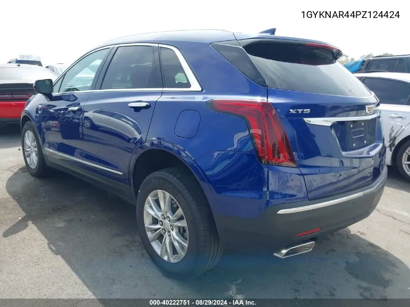 1GYKNAR44PZ124424 2023 Cadillac Xt5 Fwd Luxury