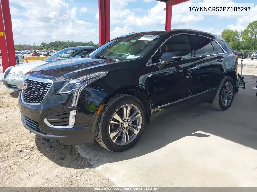 2023 Cadillac Xt5 Fwd Premium Luxury VIN: 1GYKNCRS2PZ186298 Lot: 40268559