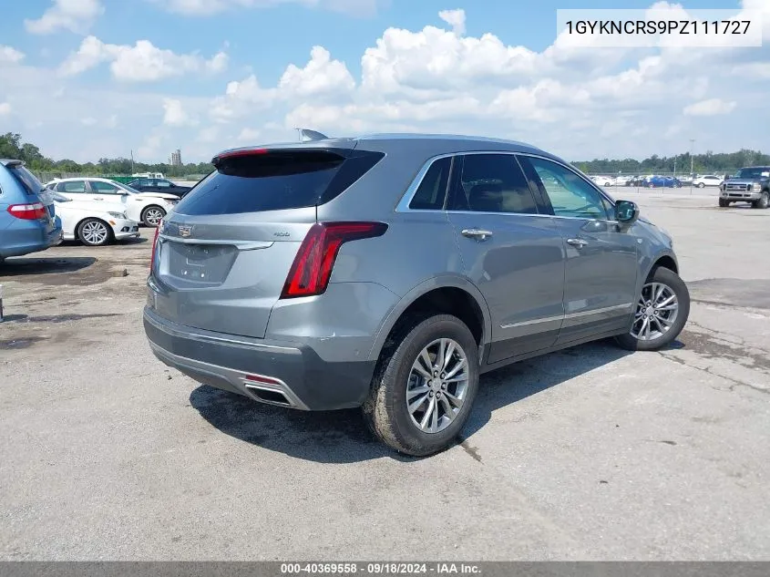 1GYKNCRS9PZ111727 2023 Cadillac Xt5 Fwd Premium Luxury