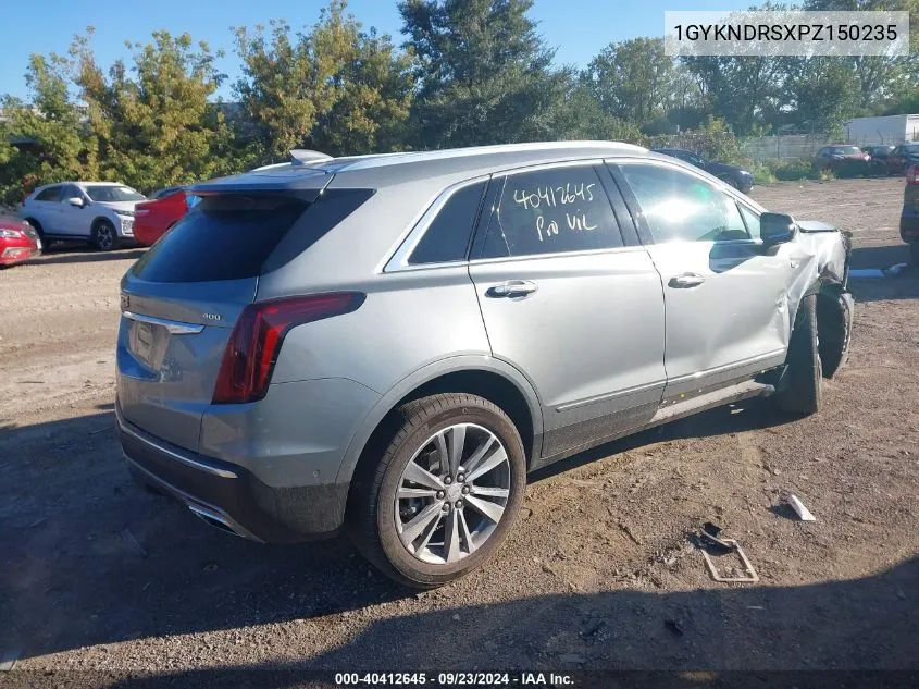 1GYKNDRSXPZ150235 2023 Cadillac Xt5 Premium Luxury