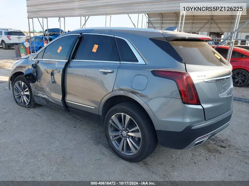 1GYKNCRS5PZ126225 2023 Cadillac Xt5 Fwd Premium Luxury