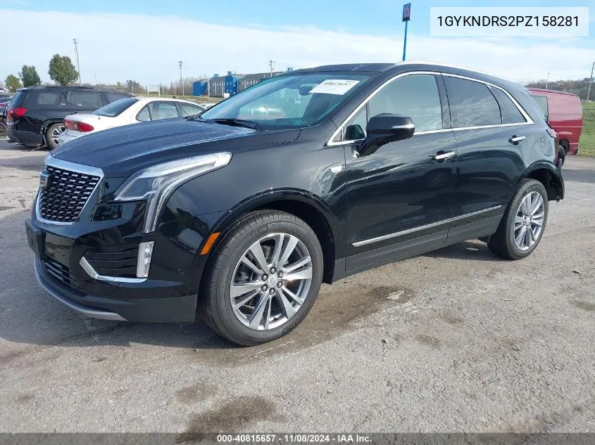 2023 Cadillac Xt5 Awd Premium Luxury VIN: 1GYKNDRS2PZ158281 Lot: 40815657