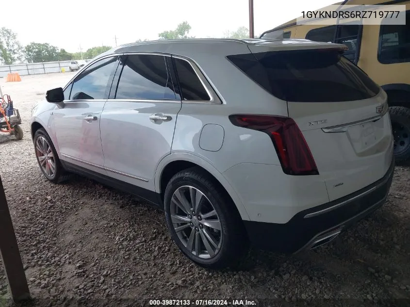 1GYKNDRS6RZ719777 2024 Cadillac Xt5 Awd Premium Luxury