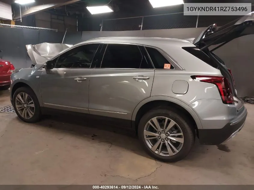 1GYKNDR41RZ753496 2024 Cadillac Xt5 Awd Premium Luxury