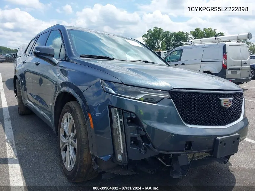 1GYKPGRS5LZ222898 2020 Cadillac Xt6 Awd Sport