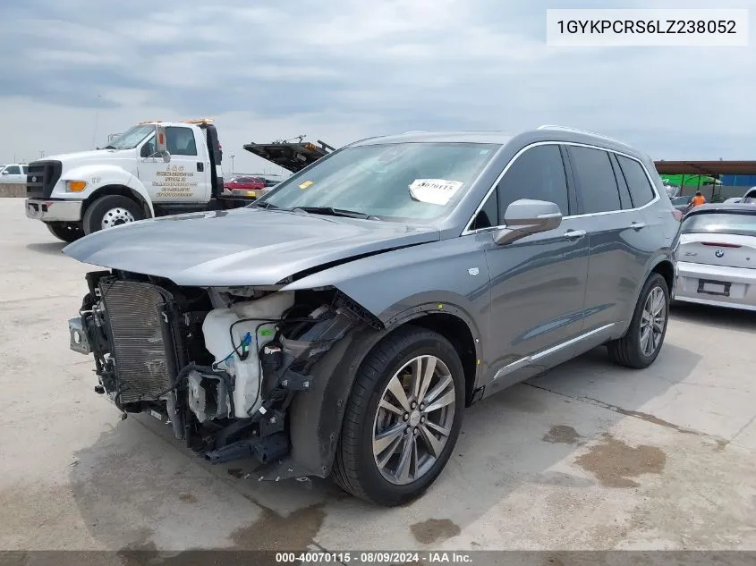 1GYKPCRS6LZ238052 2020 Cadillac Xt6 Fwd Premium Luxury