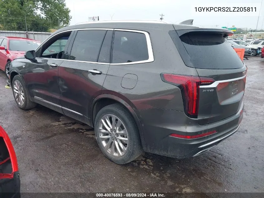 2020 Cadillac Xt6 Fwd Premium Luxury VIN: 1GYKPCRS2LZ205811 Lot: 40076593