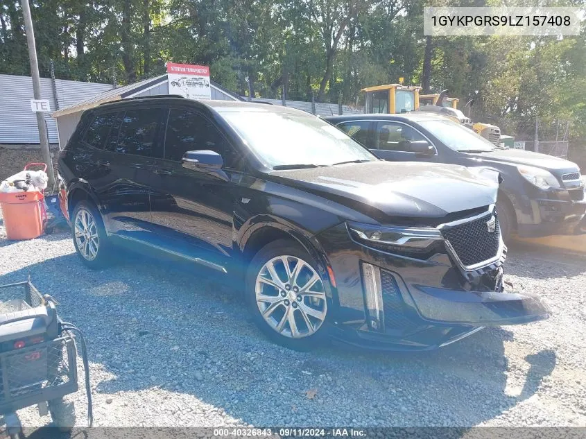 1GYKPGRS9LZ157408 2020 Cadillac Xt6 Awd Sport