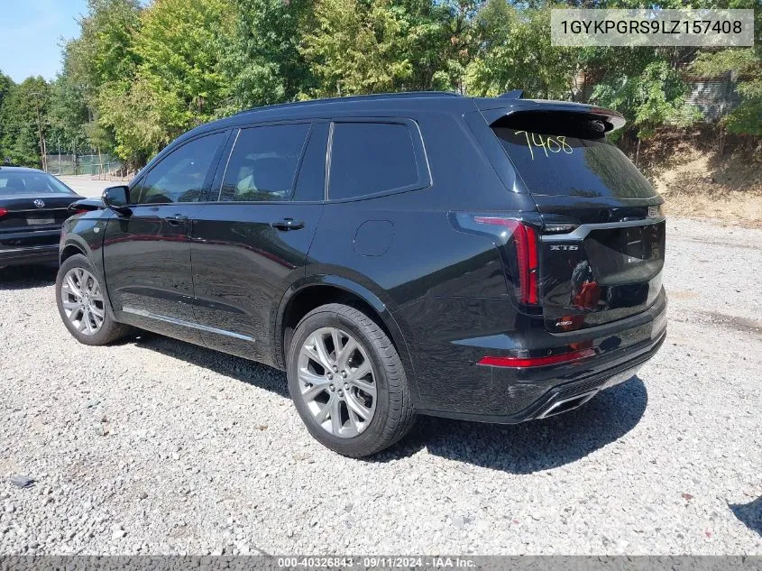 2020 Cadillac Xt6 Awd Sport VIN: 1GYKPGRS9LZ157408 Lot: 40326843