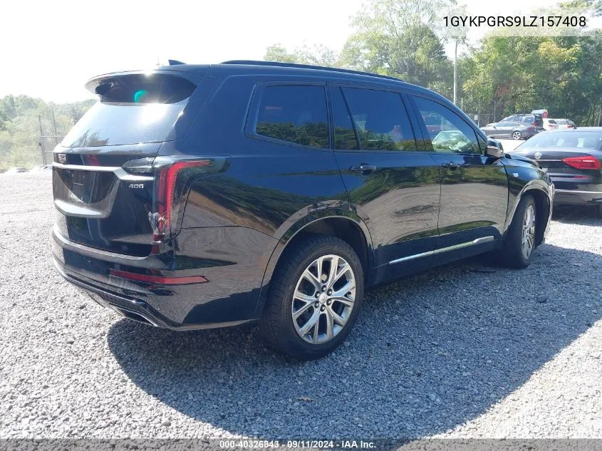 2020 Cadillac Xt6 Awd Sport VIN: 1GYKPGRS9LZ157408 Lot: 40326843