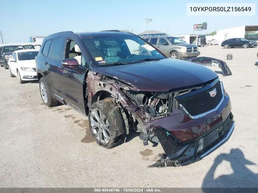 2020 Cadillac Xt6 Awd Sport VIN: 1GYKPGRS0LZ156549 Lot: 40549766