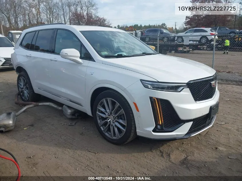 2020 Cadillac Xt6 Awd Sport VIN: 1GYKPHRS2LZ227725 Lot: 40713549