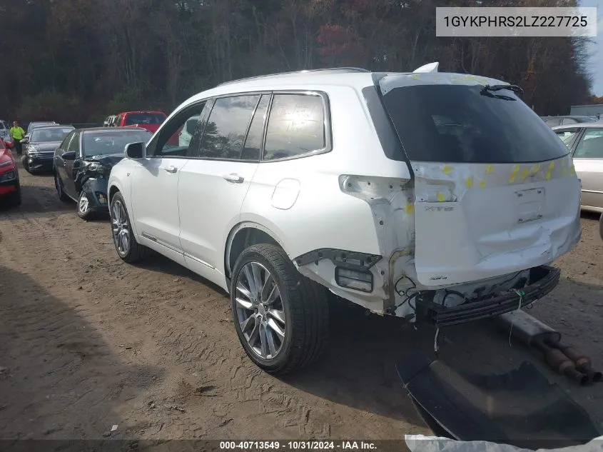 2020 Cadillac Xt6 Awd Sport VIN: 1GYKPHRS2LZ227725 Lot: 40713549