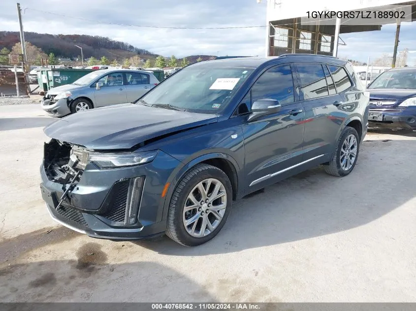 2020 Cadillac Xt6 Awd Sport VIN: 1GYKPGRS7LZ188902 Lot: 40768542