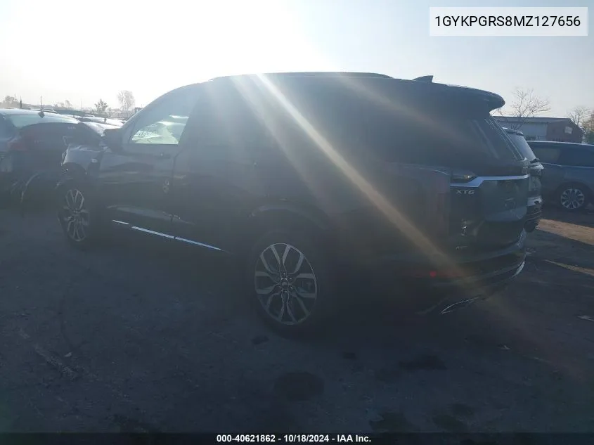 2021 Cadillac Xt6 Sport VIN: 1GYKPGRS8MZ127656 Lot: 40621862