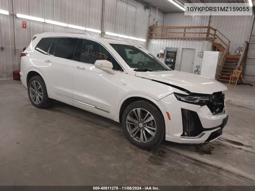 2021 Cadillac Xt6 Premium Luxury VIN: 1GYKPDRS1MZ159055 Lot: 40811278