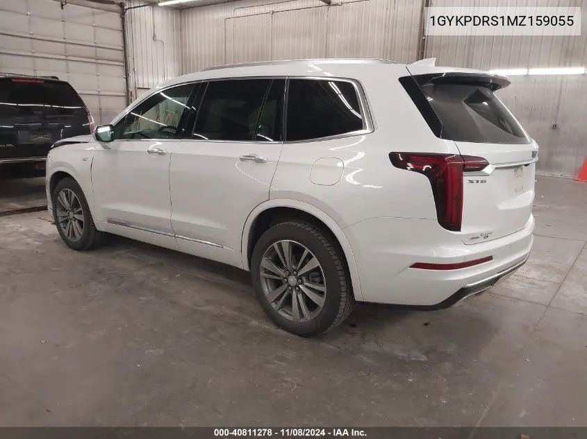 2021 Cadillac Xt6 Premium Luxury VIN: 1GYKPDRS1MZ159055 Lot: 40811278