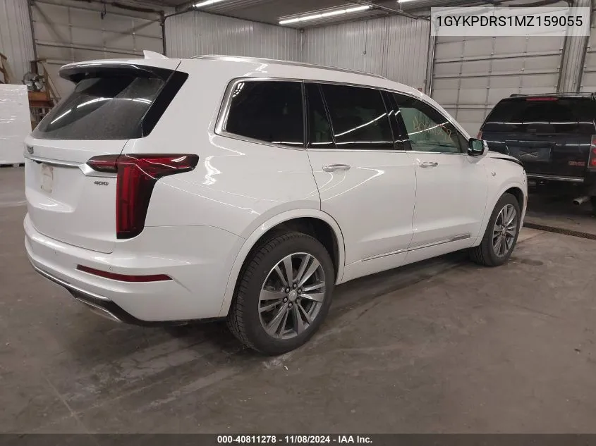 2021 Cadillac Xt6 Premium Luxury VIN: 1GYKPDRS1MZ159055 Lot: 40811278