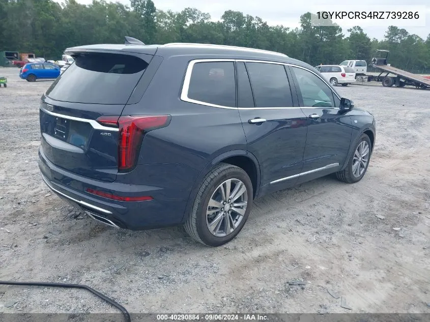 1GYKPCRS4RZ739286 2024 Cadillac Xt6 Fwd Premium Luxury