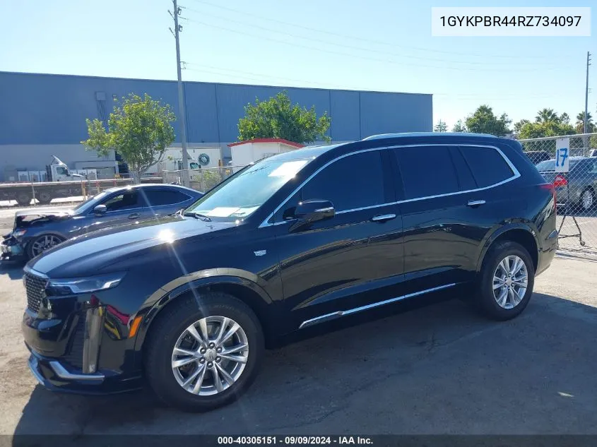 1GYKPBR44RZ734097 2024 Cadillac Xt6 Awd Luxury