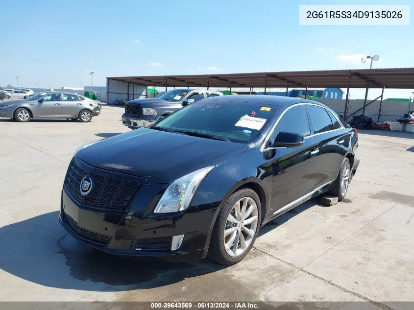 2013 Cadillac Xts Luxury VIN: 2G61R5S34D9135026 Lot: 39643569