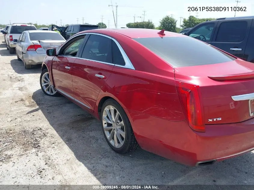 2G61P5S38D9110362 2013 Cadillac Xts Luxury