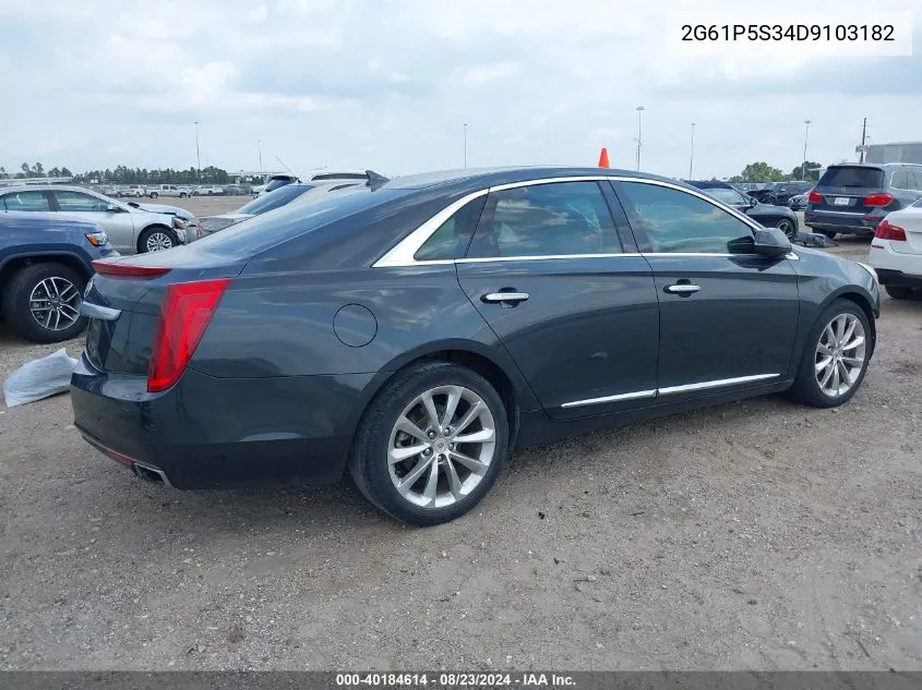 2013 Cadillac Xts Luxury VIN: 2G61P5S34D9103182 Lot: 40184614