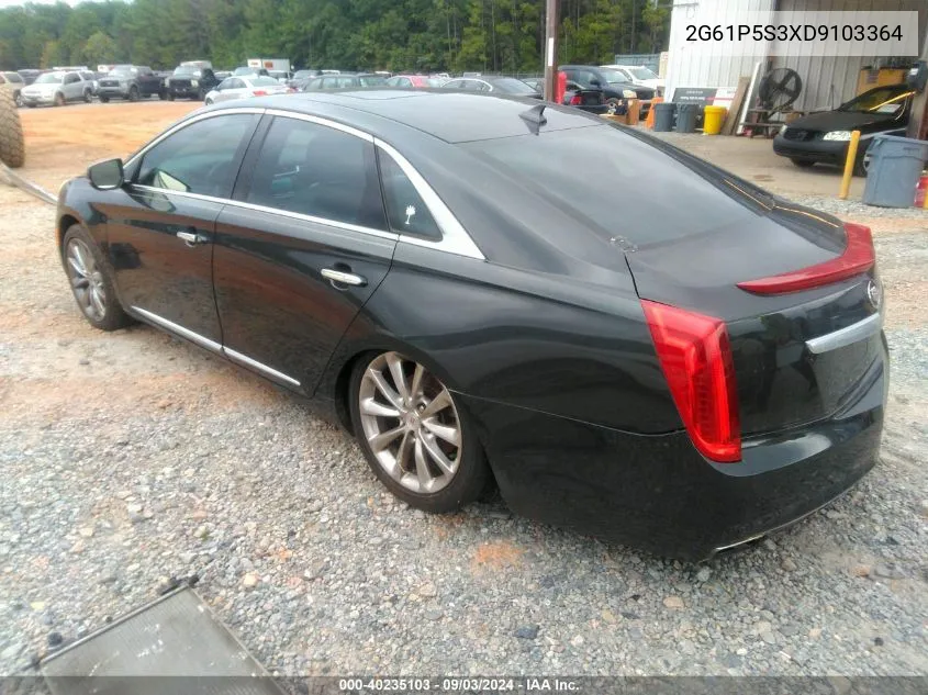 2013 Cadillac Xts Luxury VIN: 2G61P5S3XD9103364 Lot: 40235103