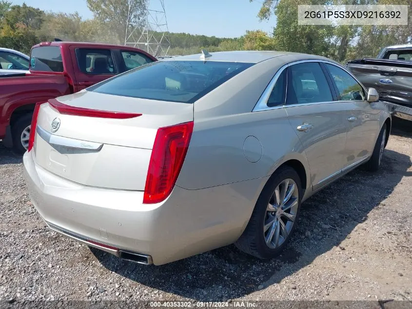 2013 Cadillac Xts Luxury VIN: 2G61P5S3XD9216392 Lot: 40353302