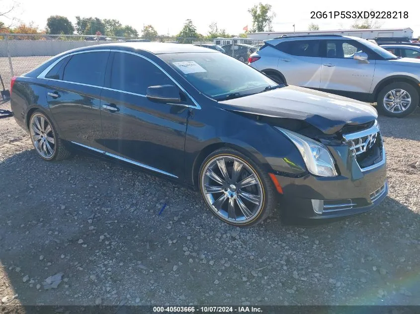 2013 Cadillac Xts Luxury Collection VIN: 2G61P5S3XD9228218 Lot: 40503666