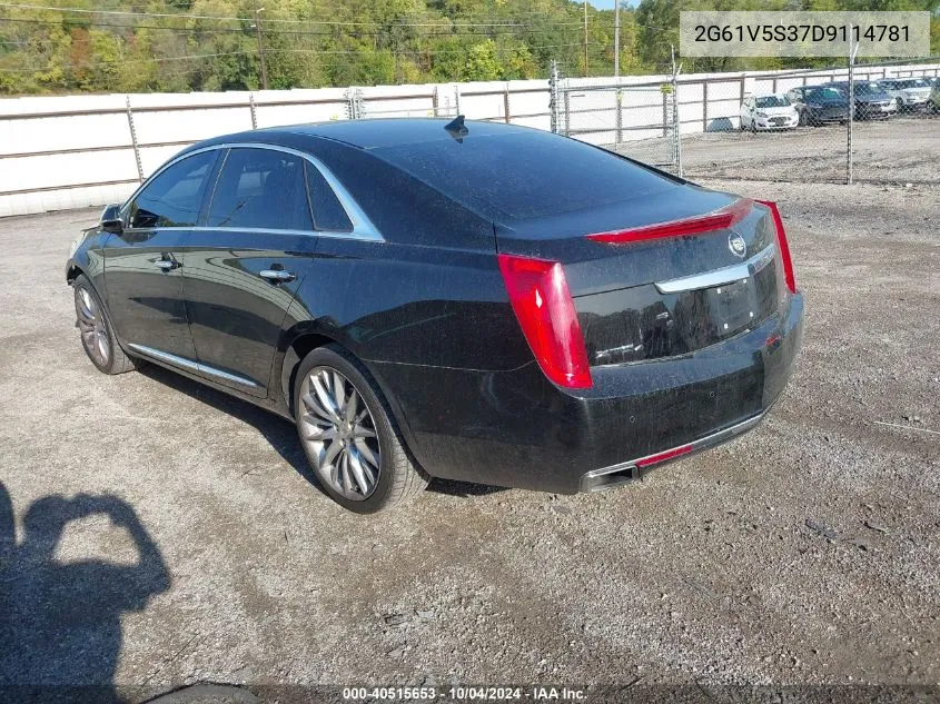 2013 Cadillac Xts Platinum VIN: 2G61V5S37D9114781 Lot: 40515653