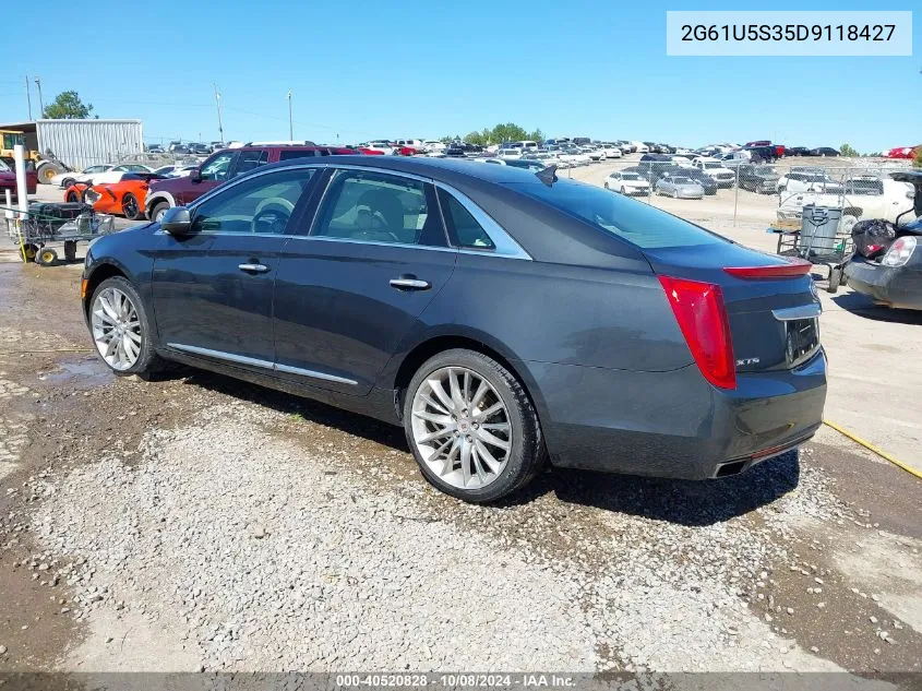 2013 Cadillac Xts Platinum VIN: 2G61U5S35D9118427 Lot: 40520828