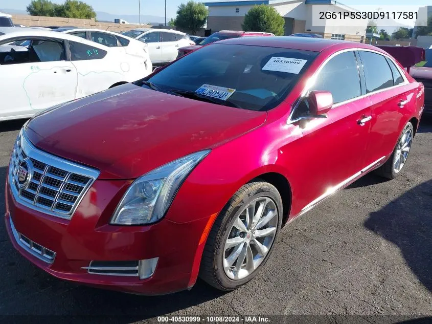 2013 Cadillac Xts Luxury Collection VIN: 2G61P5S30D9117581 Lot: 40530999