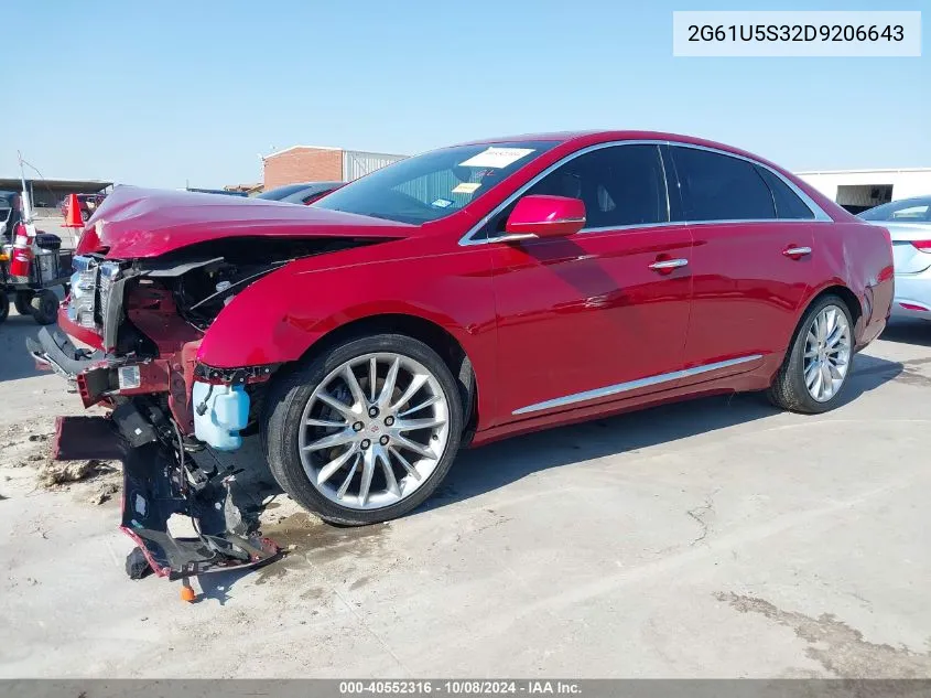 2013 Cadillac Xts Platinum VIN: 2G61U5S32D9206643 Lot: 40552316