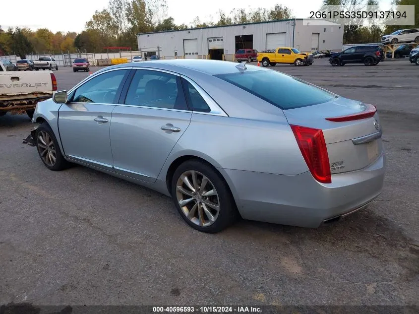 2013 Cadillac Xts Luxury VIN: 2G61P5S35D9137194 Lot: 40596593