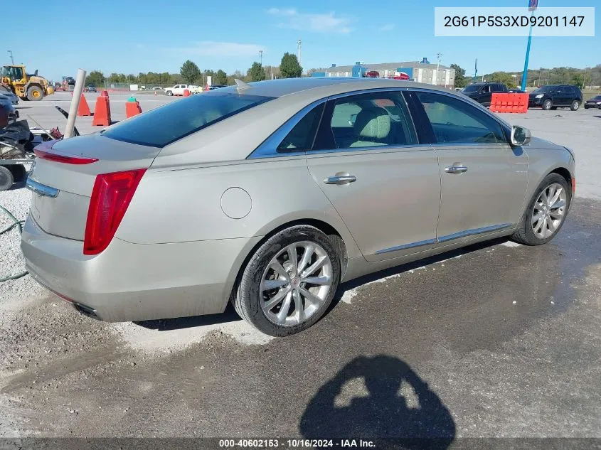 2013 Cadillac Xts Luxury VIN: 2G61P5S3XD9201147 Lot: 40602153