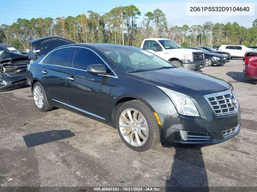 2013 Cadillac Xts Luxury VIN: 2G61P5S32D9104640 Lot: 40650253