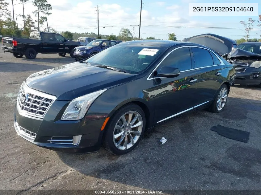 2013 Cadillac Xts Luxury VIN: 2G61P5S32D9104640 Lot: 40650253