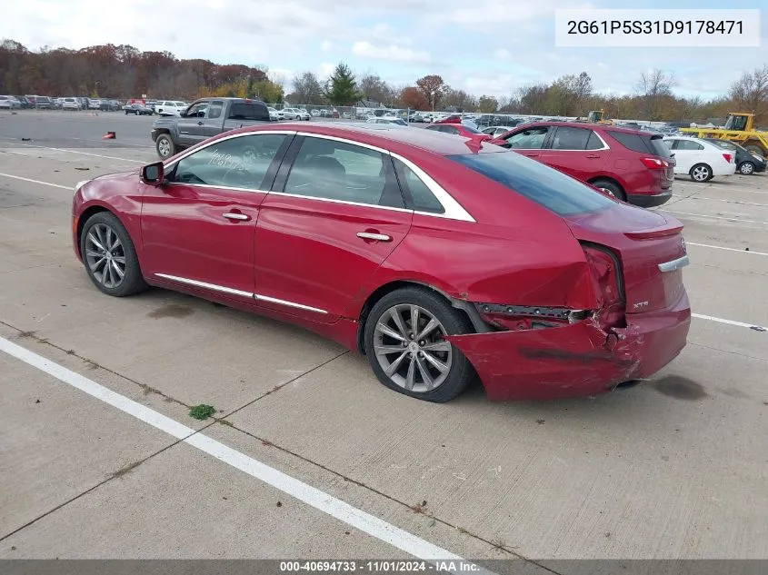 2013 Cadillac Xts Luxury VIN: 2G61P5S31D9178471 Lot: 40694733