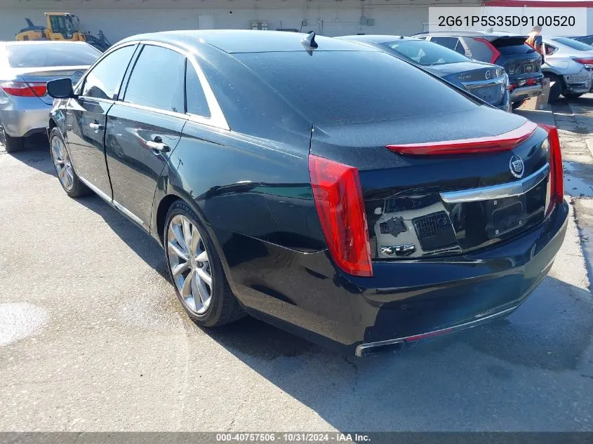 2013 Cadillac Xts Luxury VIN: 2G61P5S35D9100520 Lot: 40757506