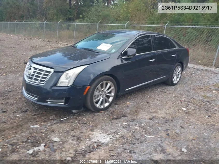 2013 Cadillac Xts Luxury VIN: 2G61P5S34D9215917 Lot: 40790819