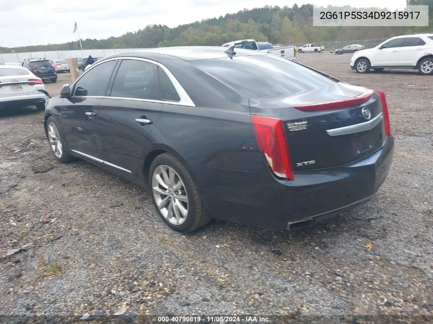 2013 Cadillac Xts Luxury VIN: 2G61P5S34D9215917 Lot: 40790819