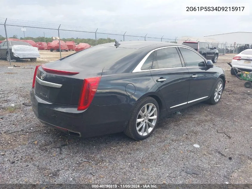 2013 Cadillac Xts Luxury VIN: 2G61P5S34D9215917 Lot: 40790819