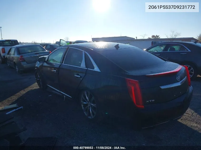 2013 Cadillac Xts Luxury VIN: 2G61P5S37D9231772 Lot: 40799853